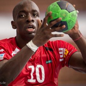 Kevynn Nyokas – Frisch Auf Goeppingen – beim Esslinger Markplatzturnier 2014 Kevynn Nyokas - Frisch Auf Goeppingen - beim Esslinger Markplatzturnier 2014