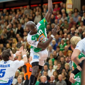 Kevynn Nyokas im Spiel Frisch Auf Goeppingen – HSV Hamburg Kevynn Nyokas im Spiel Frisch Auf Goeppingen - HSV Hamburg