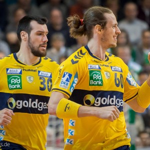 Kim Ekdahl du Rietz (Rhein-Neckar Loewen) im Spiel Frisch Auf Goeppingen -Rhein-Neckar Loewen