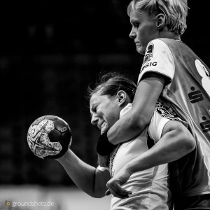 Klaudia Pielesz packt zu