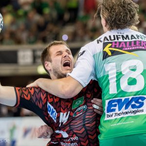 Kresimir Kozina im Finale Fuechse Berlin – FRISCH AUF Goeppingen Kresimir Kozina im Finale Fuechse Berlin - FRISCH AUF Goeppingen