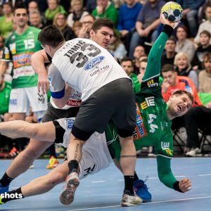 Kresimir Kozina im Spiel FRISCH AUF Goeppingen - Nexe Nasice