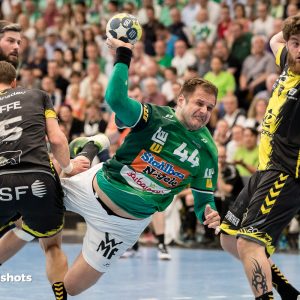 Kresimir Kozina im Spiel Frisch Auf Goeppingen - Chambery