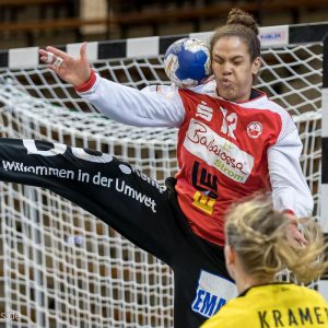 Kristy Zimmerman im Spiel Frisch Auf Frauen – Borussia Dortmund Kristy Zimmerman im Spiel Frisch Auf Frauen - Borussia Dortmund