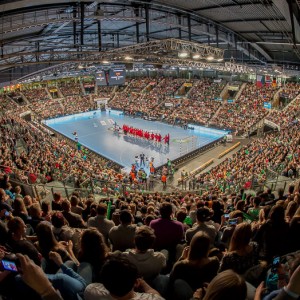 Laenderspiel Deutschland-Tschechien in der Porsche Arena Stuttgart Laenderspiel Deutschland-Tschechien in der Porsche Arena Stuttgart
