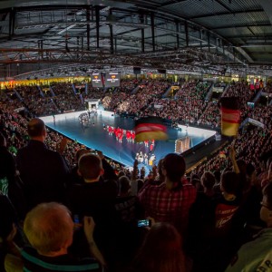 Laenderspiel Deutschland-Tschechien in der Porsche Arena Stuttgart Laenderspiel Deutschland-Tschechien in der Porsche Arena Stuttgart