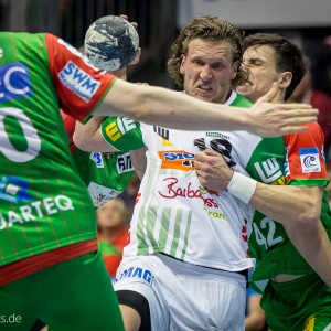 Lars Kaufmann im EHF-Pokal SC Magdeburg – FRISCH AUF Goeppingen Lars Kaufmann im EHF-Pokal SC Magdeburg - FRISCH AUF Goeppingen