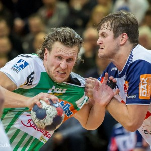 Lars Kaufmann im Spiel FRISCH AUF Goeppingen – Balingen Lars Kaufmann im Spiel FRISCH AUF Goeppingen - Balingen