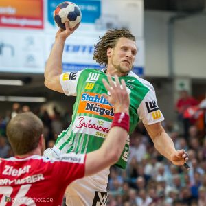 Lars Kaufmann im Spiel FRISCH AUF Goeppingen – TBV Lemgo Lars Kaufmann im Spiel FRISCH AUF Goeppingen - TBV Lemgo