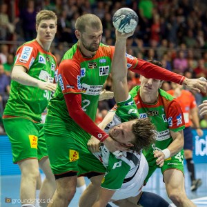 Lars Laufmann im EHF-Pokal SC Magdeburg – FRISCH AUF Goeppingen Lars Laufmann im EHF-Pokal SC Magdeburg - FRISCH AUF Goeppingen