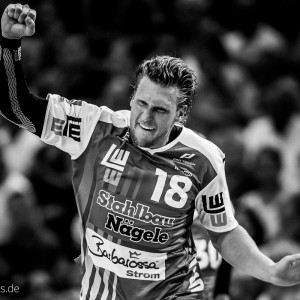 Lars kaufmann im Spiel Frisch Auf Goeppingen – Eisenach Lars kaufmann im Spiel Frisch Auf Goeppingen - Eisenach