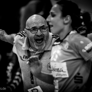 Leszek Krowicki im Spiel Frisch Auf Frauen – VfL Oldenburg Leszek Krowicki im Spiel Frisch Auf Frauen - VfL Oldenburg