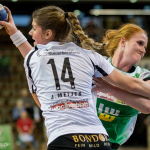 Lina Krhlikar im Spiel Frisch Auf Frauen - Rosengarten