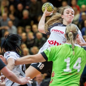 Lotte Prak (Koblenz-Weibern)  im Spiel Frisch Auf Goeppingen Frauen â Koblenz-Weibern Lotte Prak (Koblenz-Weibern)  im Spiel Frisch Auf Goeppingen Frauen â Koblenz-Weibern