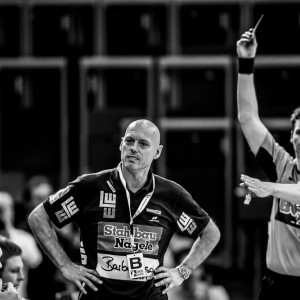 Magnus Adersson im Spiel Bietigheim-Frisch Auf Goeppingen Magnus Adersson im Spiel Bietigheim-Frisch Auf Goeppingen