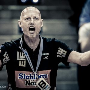 Magnus Anderson im Spiel Frisch Auf Goeppingen - MT Melsungen