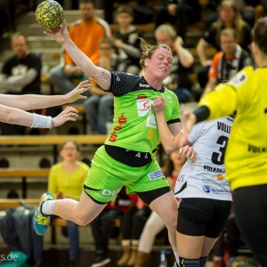 Maike Daniels im Spiel Frisch Auf Frauen – Koblenz-Weibern Maike Daniels im Spiel Frisch Auf Frauen - Koblenz-Weibern