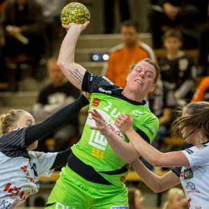 Maike Daniels im Spiel Frisch Auf Frauen – Koblenz-Weibern Maike Daniels im Spiel Frisch Auf Frauen - Koblenz-Weibern