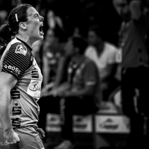 Maike Daniels im Spiel Frisch Auf Goeppingen Frauen – Celle Maike Daniels im Spiel Frisch Auf Goeppingen Frauen - Celle