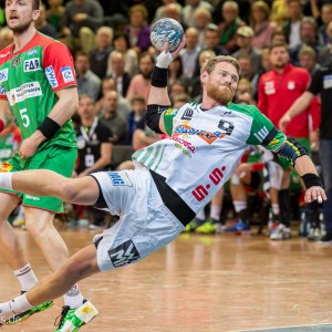 Manuel Spaeth -FRISCH AUF Goeppingen- im EHF-Pokal gegen SC Magdeburg