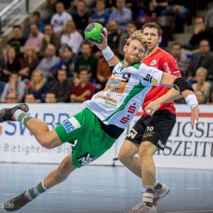 Manuel Spaeth im Spiel Bietigheim-Frisch Auf Goeppingen Manuel Spaeth im Spiel Bietigheim-Frisch Auf Goeppingen