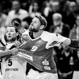 Manuel Spaeth im Spiel FRISCH AUF Goeppingen - MT Melsungen