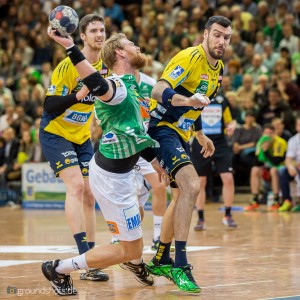 Manuel Spaeth im Spiel FRISCH AUF Goeppingen - Rhein-Neckar Loewen