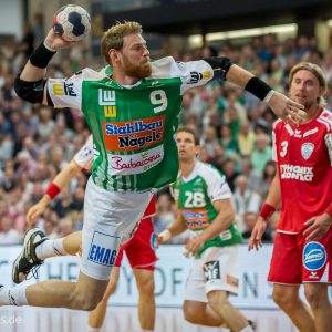 Manuel Spaeth im Spiel FRISCH AUF Goeppingen – TBV Lemgo Manuel Spaeth im Spiel FRISCH AUF Goeppingen - TBV Lemgo