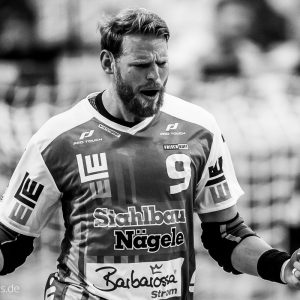Manuel Spaeth im Spiel FRISCH AUF Goeppingen – TVB Stuttgart Manuel Spaeth im Spiel FRISCH AUF Goeppingen - TVB Stuttgart