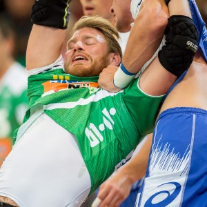 Manuel Spaeth im Spiel Frisch Auf Goeppingen – HSV Hamburg Manuel Spaeth im Spiel Frisch Auf Goeppingen - HSV Hamburg