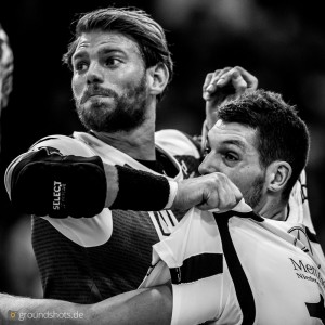 Manuel Spaeth im Spiel Frisch Auf Goeppingen – MT Melsungen Manuel Spaeth im Spiel Frisch Auf Goeppingen - MT Melsungen