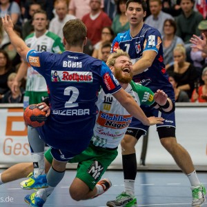 Manuel Spaeth im Spiel HBW Balingen – FRISCH AUF Goeppingen Manuel Spaeth im Spiel HBW Balingen - FRISCH AUF Goeppingen
