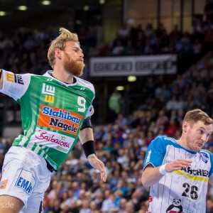 Manuel Spaeth im Spiel TVB Stuttgart – FRISCH AUF Goeppingen Manuel Spaeth im Spiel TVB Stuttgart - FRISCH AUF Goeppingen