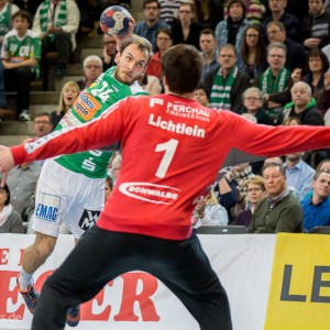 Marcel Schiller (Frisch Auf Goeppingen) im Spiel Frisch Auf Goeppingen – VfL Gummersbach Marcel Schiller (Frisch Auf Goeppingen) im Spiel Frisch Auf Goeppingen - VfL Gummersbach