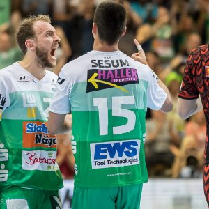 Marcel Schiller im Finale Fuechse Berlin – FRISCH AUF Goeppingen Marcel Schiller im Finale Fuechse Berlin - FRISCH AUF Goeppingen