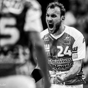 Marcel Schiller im Spiel FRISCH AUF Goeppingen-Fuechse Berlin Marcel Schiller im Spiel FRISCH AUF Goeppingen-Fuechse Berlin