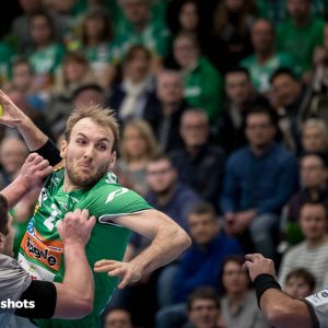 Marcel Schiller im Spiel FRISCH AUF Goeppingen - Nexe Nasice