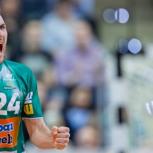 Marcel Schiller im Spiel FRISCH AUF Goeppingen - TBV Lemgo