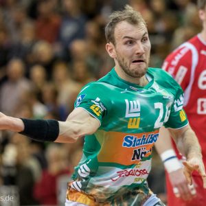 Marcel Schiller im Spiel FRISCH AUF Goeppingen - TBV Lemgo