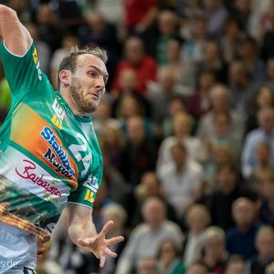 Marcel Schiller im Spiel FRISCH AUF Goeppingen - TBV Lemgo