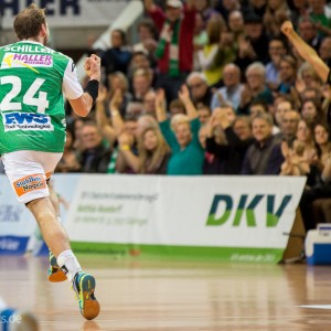 Marcel Schiller im Spiel Frisch Auf Goeppingen – HSV Hamburg Marcel Schiller im Spiel Frisch Auf Goeppingen - HSV Hamburg