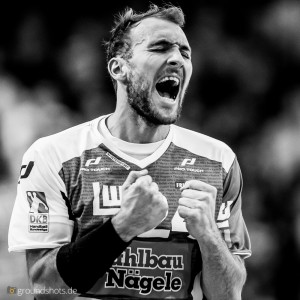 Marcel Schiller im Spiel Frisch Auf Goeppingen – MT Melsungen Marcel Schiller im Spiel Frisch Auf Goeppingen - MT Melsungen