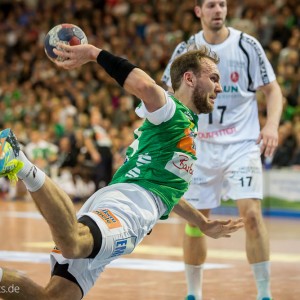 Marcel Schiller im Spiel Frisch Auf Goeppingen – MT Melsungen Marcel Schiller im Spiel Frisch Auf Goeppingen - MT Melsungen