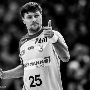 Marko Bezjak im Spiel Frisch Auf Goeppingen - SC Magdeburg