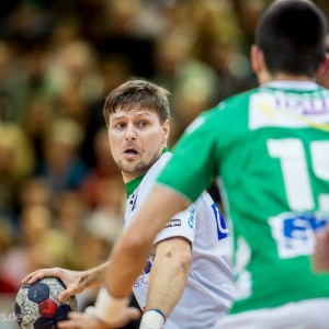 Marko Bezjak im Spiel Frisch Auf Goeppingen - SC Magdeburg