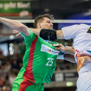 Marko Bezjak im Spiel SC Magdeburg – FRISCH AUF Goeppingen Marko Bezjak im Spiel SC Magdeburg - FRISCH AUF Goeppingen