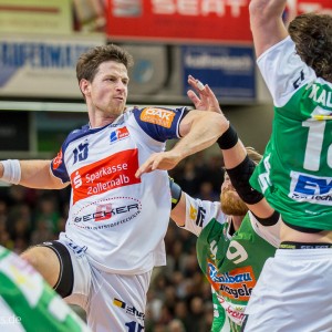 Martin Strobel im Spiel FRISCH AUF Goeppingen – Balingen Martin Strobel im Spiel FRISCH AUF Goeppingen - Balingen