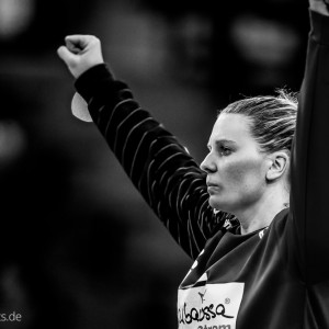 Melanie Herrmann (Frisch Auf Goeppingen) im Spiel Frisch Auf Goeppingen Frauen – Buxtehuder SV Melanie Herrmann (Frisch Auf Goeppingen) im Spiel Frisch Auf Goeppingen Frauen - Buxtehuder SV