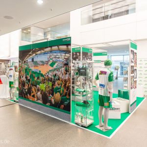 Messestand FRISCH AUF Goeppingen in der Kreissparkasse Messestand FRISCH AUF Goeppingen in der Kreissparkasse
