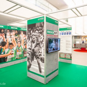 Messestand FRISCH AUF Goeppingen in der Kreissparkasse Messestand FRISCH AUF Goeppingen in der Kreissparkasse